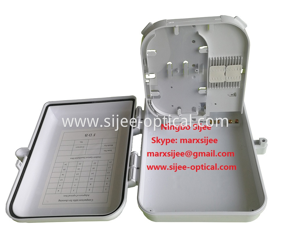 16 port Fiber Optic Cable Junction Box